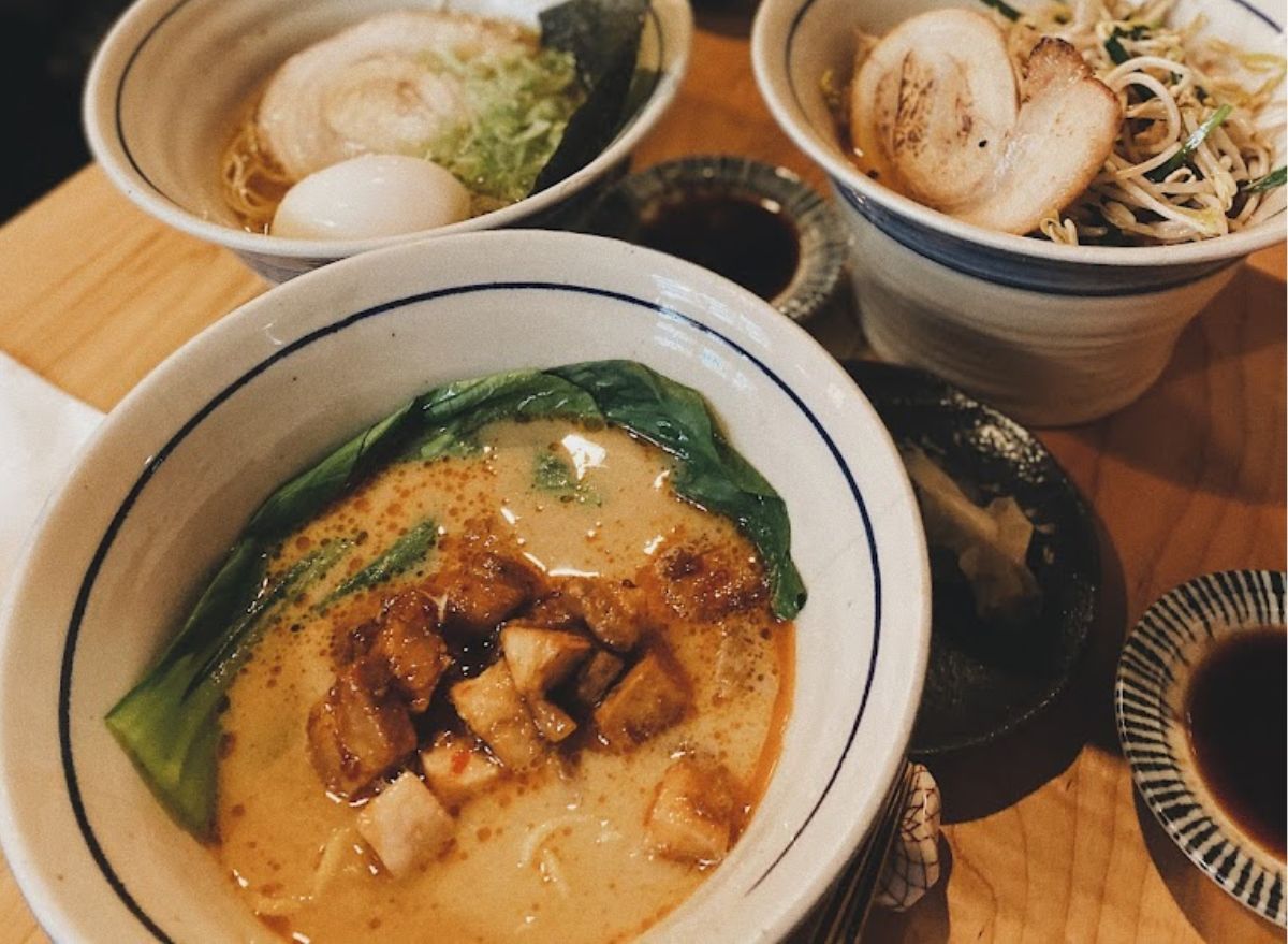 dinner at Rokai Ramen-Ya