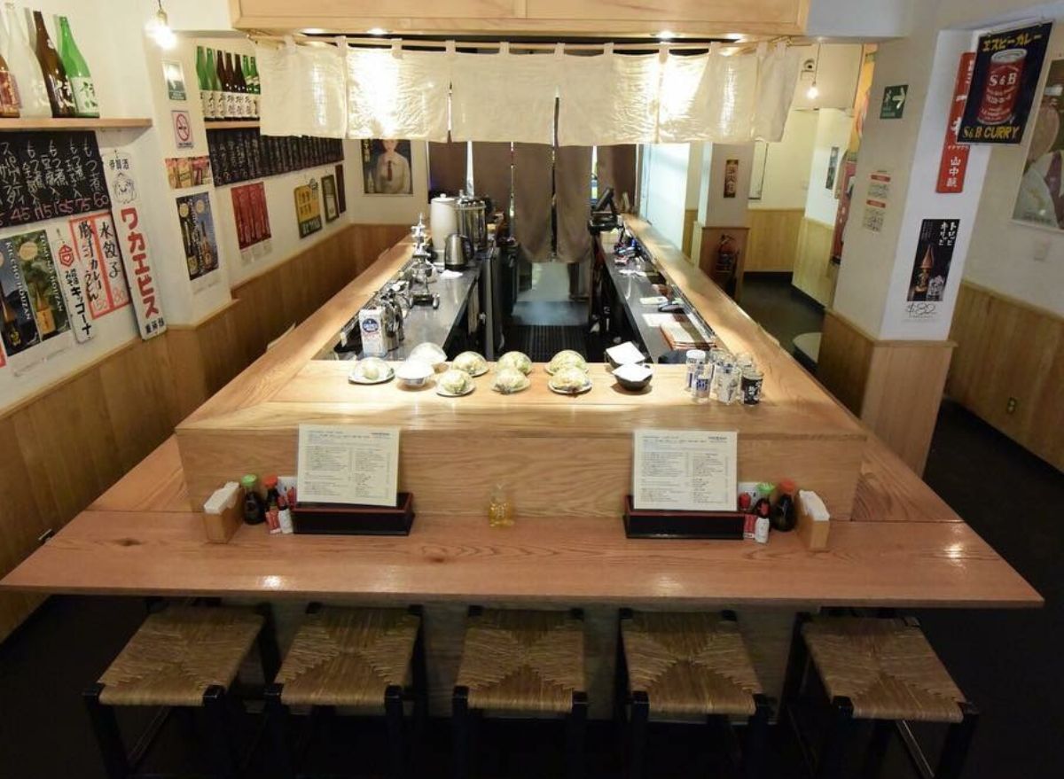 Dining area at Wanwan Sakaba